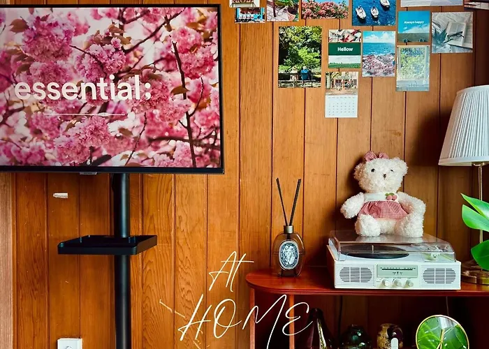 At Home, Sunny Emotional House, Free Parking, 3q Beds, Attic Movie Theater Villa *