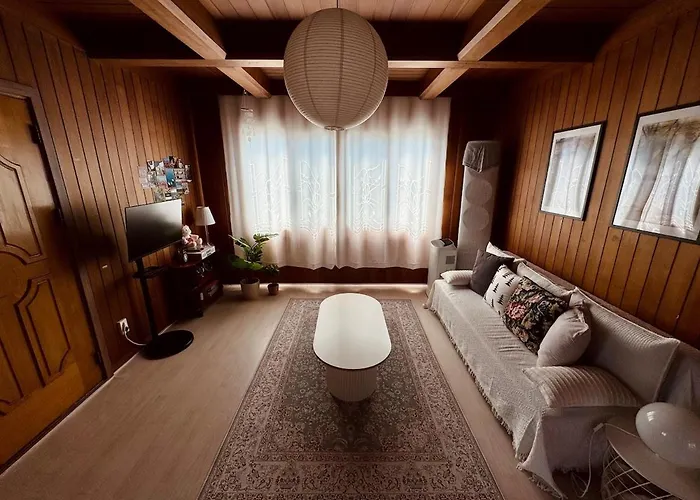 Villa At Home, Sunny Emotional House, Free Parking, 3q Beds, Attic Movie Theater Busan